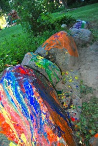 painting rocks